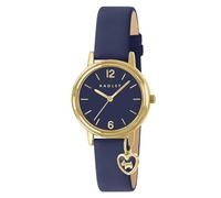 RADLEY Gold Plated Case Heart Charm Ink Leather Strap Watch RY21920A