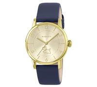 RADLEY Gold Plated Case Ink Leather Strap Watch RY21944A