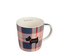 RADLEY Heritage Ceramic Mug in Check Pattern