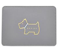 RADLEY Heritage Dog Outline Small Travelcard Holder, Grey