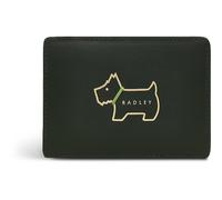 Radley Heritage Dog Outline Wallet In Green Green