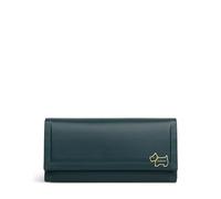 RADLEY Heritage Lane Teal Womens Leather Large Flapover Matinee Purse