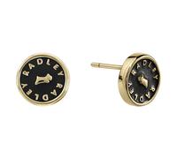 Radley Ladies 18ct Gold Plated Pink Enamel Jumping Dog Earrings RYJ1574S