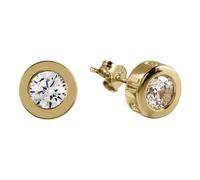 Radley London Cubic Zirconia Set Gold Stud Earrings RYJ1032