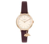 RADLEY Ladies Dark Cherry Etched Dial Strap Watch RY21504