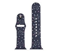 RADLEY Ladies Deep Blue Printed Dog Strap Compatible with Apple WATCH 38mm 40mm 41mm Silicone Strap RYS-A01P AMZ