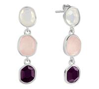 Radley Ladies Plated Sterling Silver Hanging Charm Stone Earrings RYJ1375S
