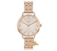 RADLEY Ladies Rose Gold Open Shoulder Bracelet Watch RY4610