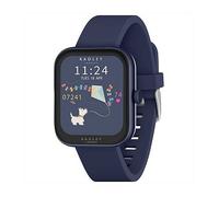 RADLEY Series 32 Smart Watch for Women with Bluetooth Call, Health Fitness Tracker, 1.80”, Heart Rate, Sleep tracking, Navy Silicone Strap, IP68 Waterproof