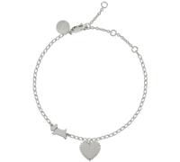 Radley Ladies Silver Plated Bobble Heart Bracelet RYJ3121S