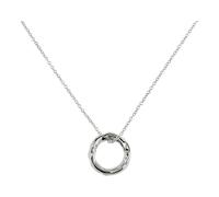 RADLEY Women's Silver Plated Hammer Hoop Necklace