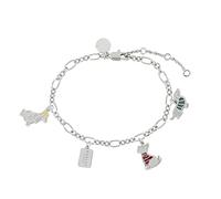 RADLEY Ladies Silver Plated Winter Dog Charm Bracelet RYJ3127S One Size
