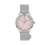 Radley Ladies' Pink Dial Stainless Steel Mesh Bracelet Watch