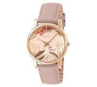 Radley Ladybird Road Rose Printed Pink Leather Strap Watch
