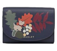 RADLEY London Acorntopia - Women's Leather Medium Flapover Purse in Ink