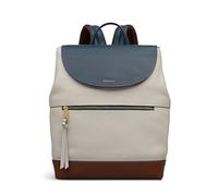 RADLEY London Albion Street - Colourblock Women's Leather Large Ziptop Backpack, Snow