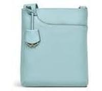 RADLEY London Anniversary - Camden Collection - Pocket Icon Medium Ziptop Crossbody Shoulder Bag - in Light Turquoise Blue Leather