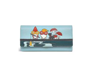 Radley London Anniversary Picture Gnomes Remastered Large Flapover Matinee Metallic