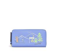 RADLEY London Apres Large Zip Around Purse for Women, in Light Blue Smooth Leather