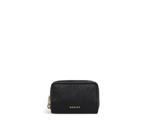 RADLEY London Beech Row Women's Leather Small Zip Around Purse, Black