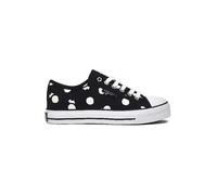 Radley London Black Canvas Lo Canvas Spot Trainers Black