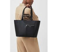 Radley London Black Pockets Icon Large Ziptop Tote Bag Black