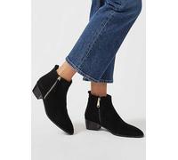 Radley London Black Sloane Gardens 2 Casual Outside Zip Booties Black