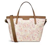 RADLEY London Blooms Responsible Medium Ziptop Handbag for Women, in Chalk Canvas with Floral Print