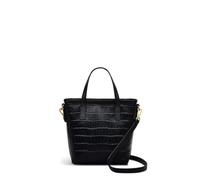 RADLEY London Bridgewater 2.0 - Faux Croc Women's Leather Small Ziptop Top Handle, Black