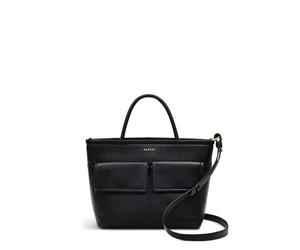 RADLEY London Brompton Crescent Women's Leather Small Ziptop Top Handle, Black