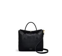 RADLEY London Carpenter Yard Women's Grained Leather Small Flapover Top Handle Bag, Black