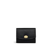 RADLEY London Carpenter Yard Women's Medium Grained Leather Flapover Purse with 6 Card Slots, Black