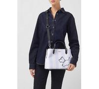 Radley London Chalk Palace Gardens - Stripe Medium Ziptop Multiway Bag Chalk
