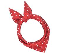 Radley London Cute Heavy Duty Bandana, Red Polka Dot Dog Scarf, Radley Spot