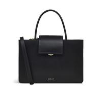 RADLEY London Dawlish Avenue Small Ziptop Handle Handbag for Women, in Black Smooth Leather, with Adjustable Strap