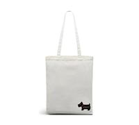 RADLEY London DNA Womens Fabric Medium Open Top Shoulder Tote Bag Chalk