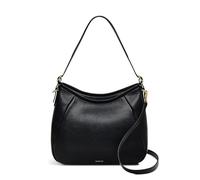 RADLEY London Eastney Street Women's Leather Medium Ziptop Shoulder Bag, Black