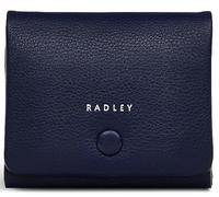 RADLEY London Evenfall Blue Mallow Street Womens Small Leather Flapover Purse