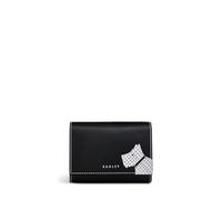 RADLEY London Face to Face - Check Women's Leather Medium Flapover Purse, Black