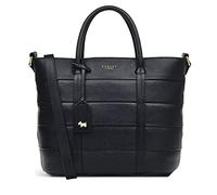 RADLEY London Farringdon - Stripe Medium Ziptop Grab Handbag in Black