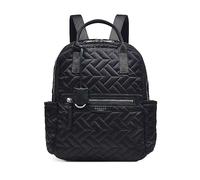 Radley London Finsbury Park Black Quilt Medium Ziptop Backpack Green