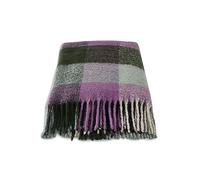 Radley London Fluffy Check Eucalyptus Blanket Scarf Eucalyptus