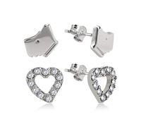 Radley London Heart And Dog Head Stud Earrings RYJ1035