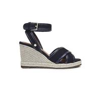 Radley London Ink Sunbeam Close Crossover Wedge Sandals Natural
