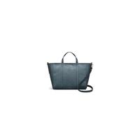 RADLEY London Knightsbridge Road Large Ziptop Top Handle Bag for Women, in Uniform Blue Grained Leather with Adjustable Strap