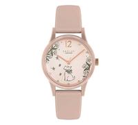 Radley London Ladies Cobweb Silicon Strap Floral Dog Dial Watch Clear