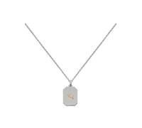 Radley London Ladies Locket Lane Silver & 18ct Rose Gold Plated Rectangular Locket Necklace Silver