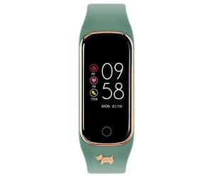 Radley London Ladies Series 8 Palm Leaf Green Silicone Strap Watch Green