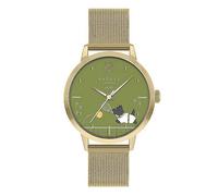 Radley London Ladies Wimbledon Park Gold Plated Mesh Strap Watch Gold