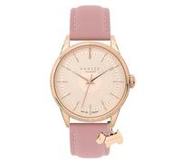 Radley London Lewis Lane Ladies Coin Edge Bezel Vintage Pink Watch Rose
